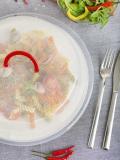 Крышка для холодильника и микроволновой печи СВЧ Phibo, с ручкой и клапаном, 23 см 4