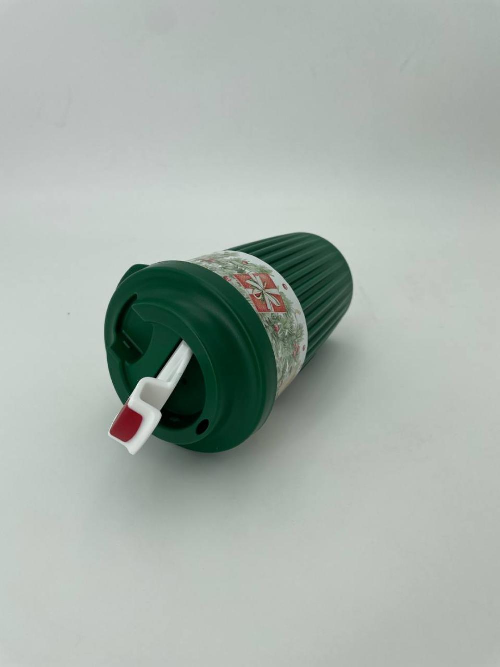 Issiq va salqin ichimliklar uchun klapanli stakan, 450 ml 5