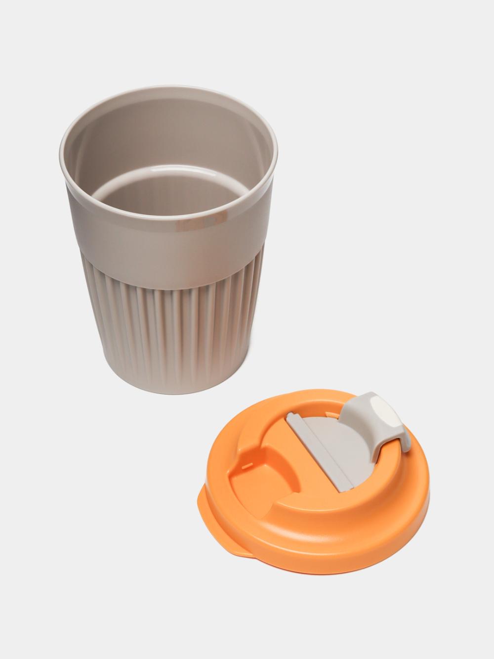 Issiq va sovuq ichimliklar uchun klapanli stakan, 350 ml 8