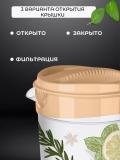 Кувшин, графин для воды и напитков, с крышкой 3