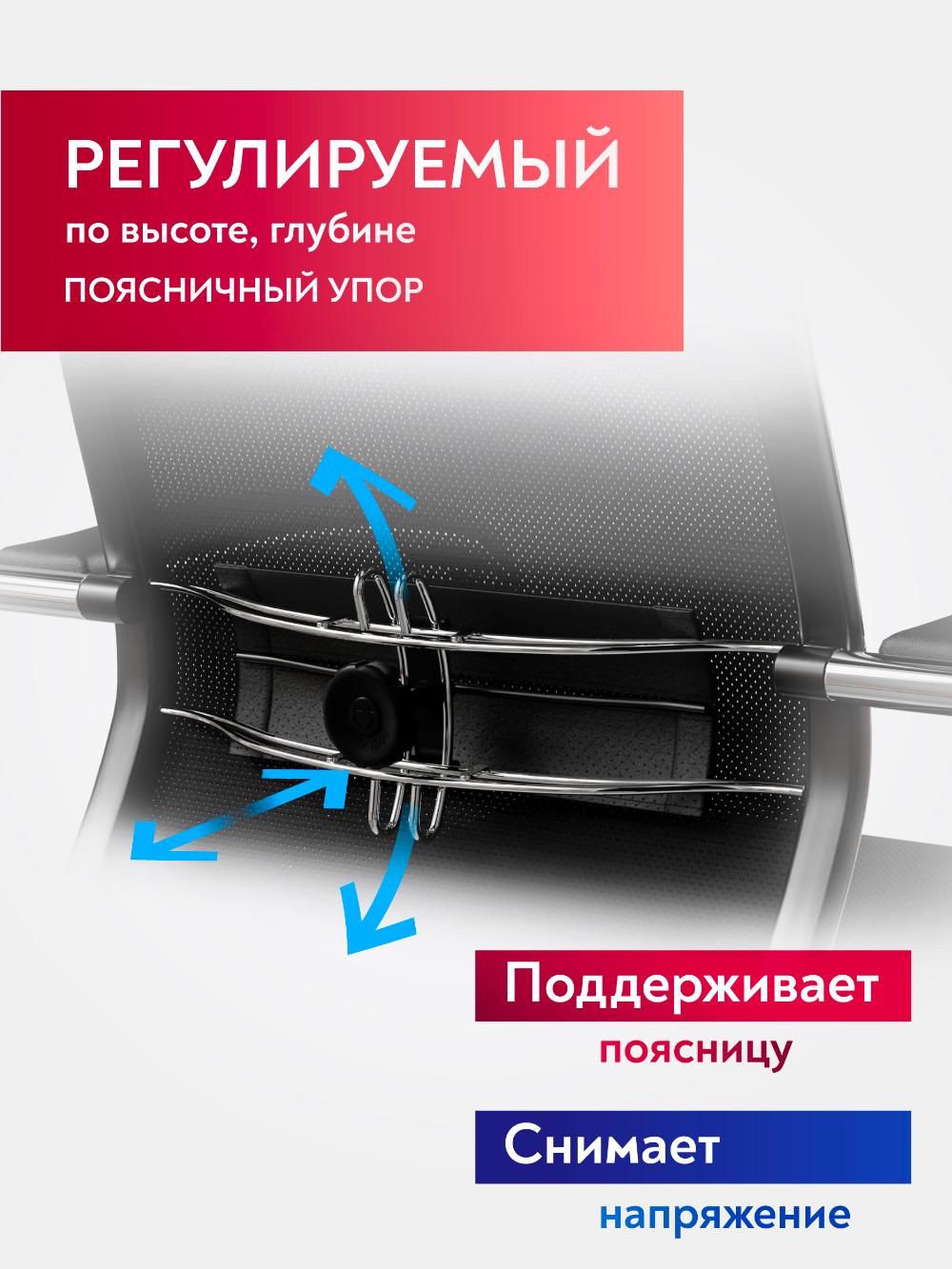 Кресло SynchroSit 10 212.16.1.3A3 (SynchroSit 10 B1-104K - T (Черный) 5