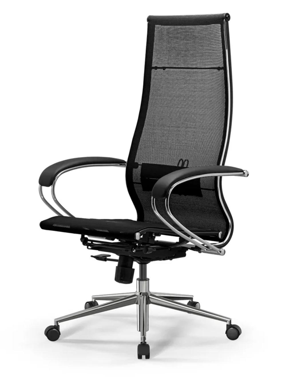 Kreslo ErgoLife Set 7/podl.131/osn.Synchro 052 (Qora) 3