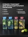 Suv va ichimliklar uchun grafin, kuvshin, qopqoqli 6