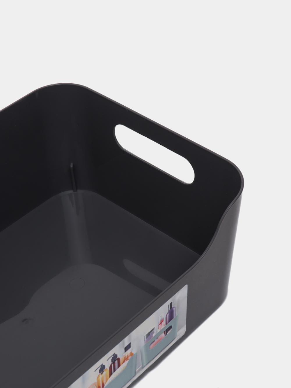 Plastik saqlash savati, tartibga soluvchi "Scandi" 10 l 4