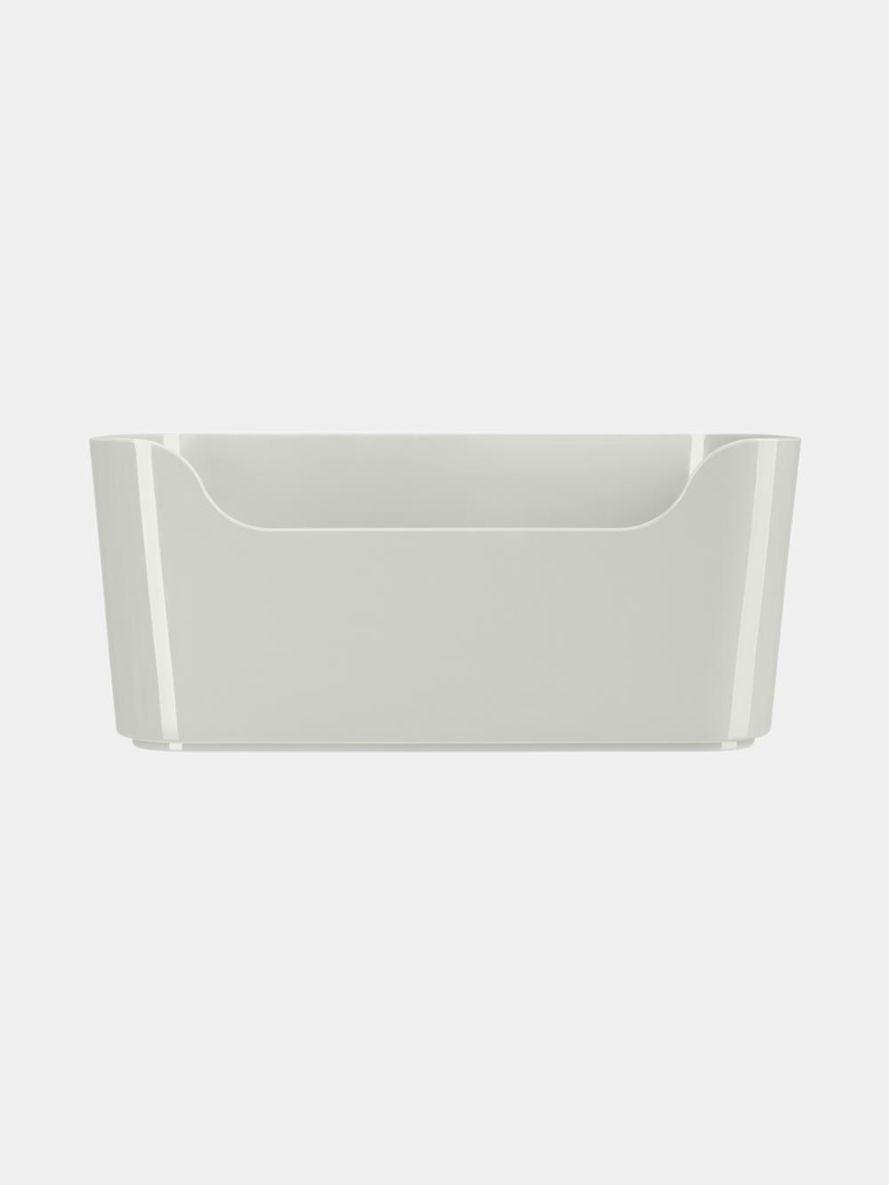 Plastik saqlash savati, tartibga soluvchi "Scandi" 10 l 2