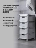 Комод на колесах, 4 ящика 6