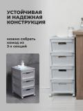 Комод на колесах, 4 ящика 7