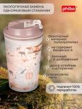 Issiq ichimliklar uchun dekorli va klapanli termostakan, stakan, krujka 350 ml 5