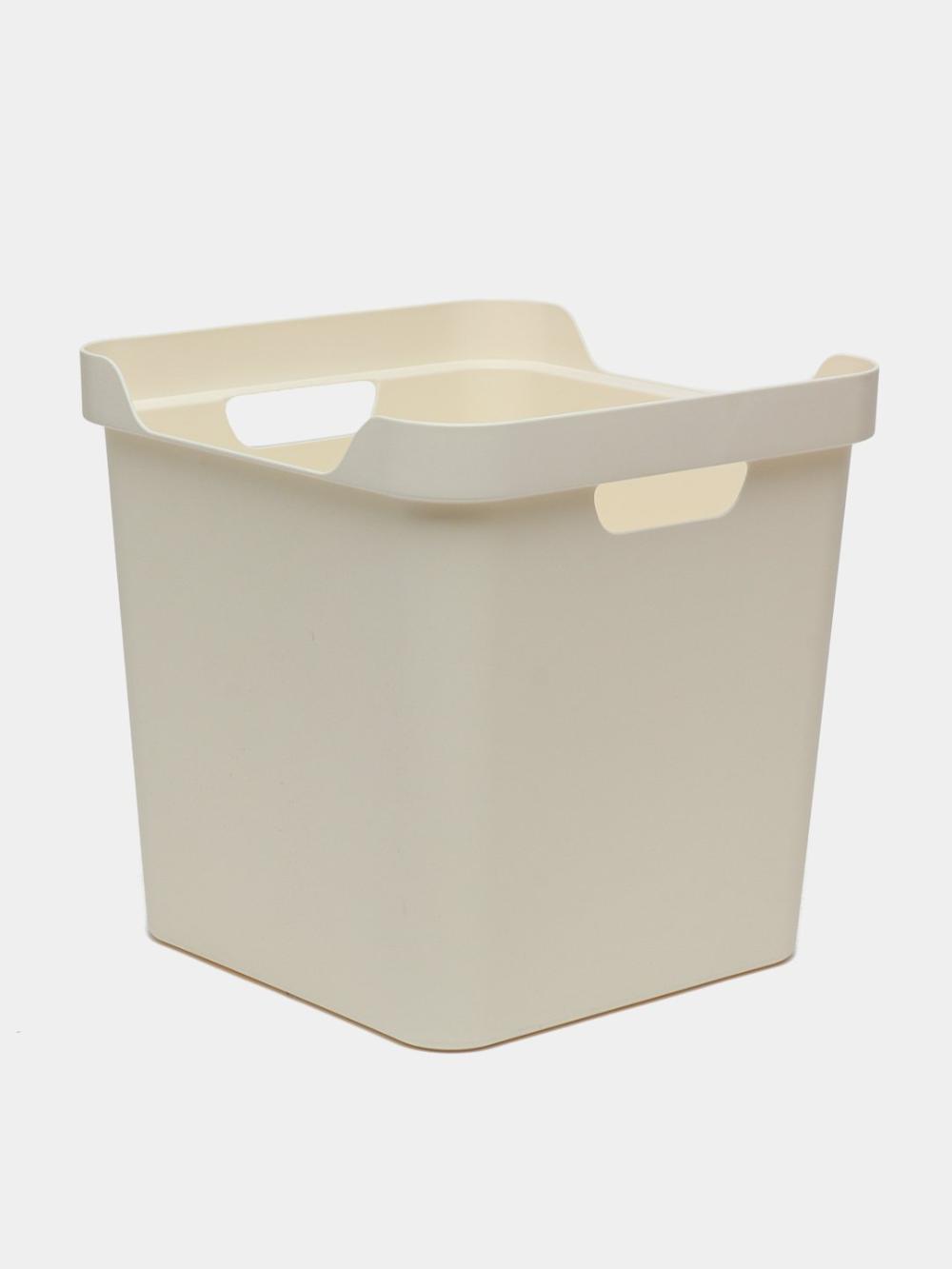 Luxe universal konteyneri, quti qopqoqli 18l 286X286X286 3