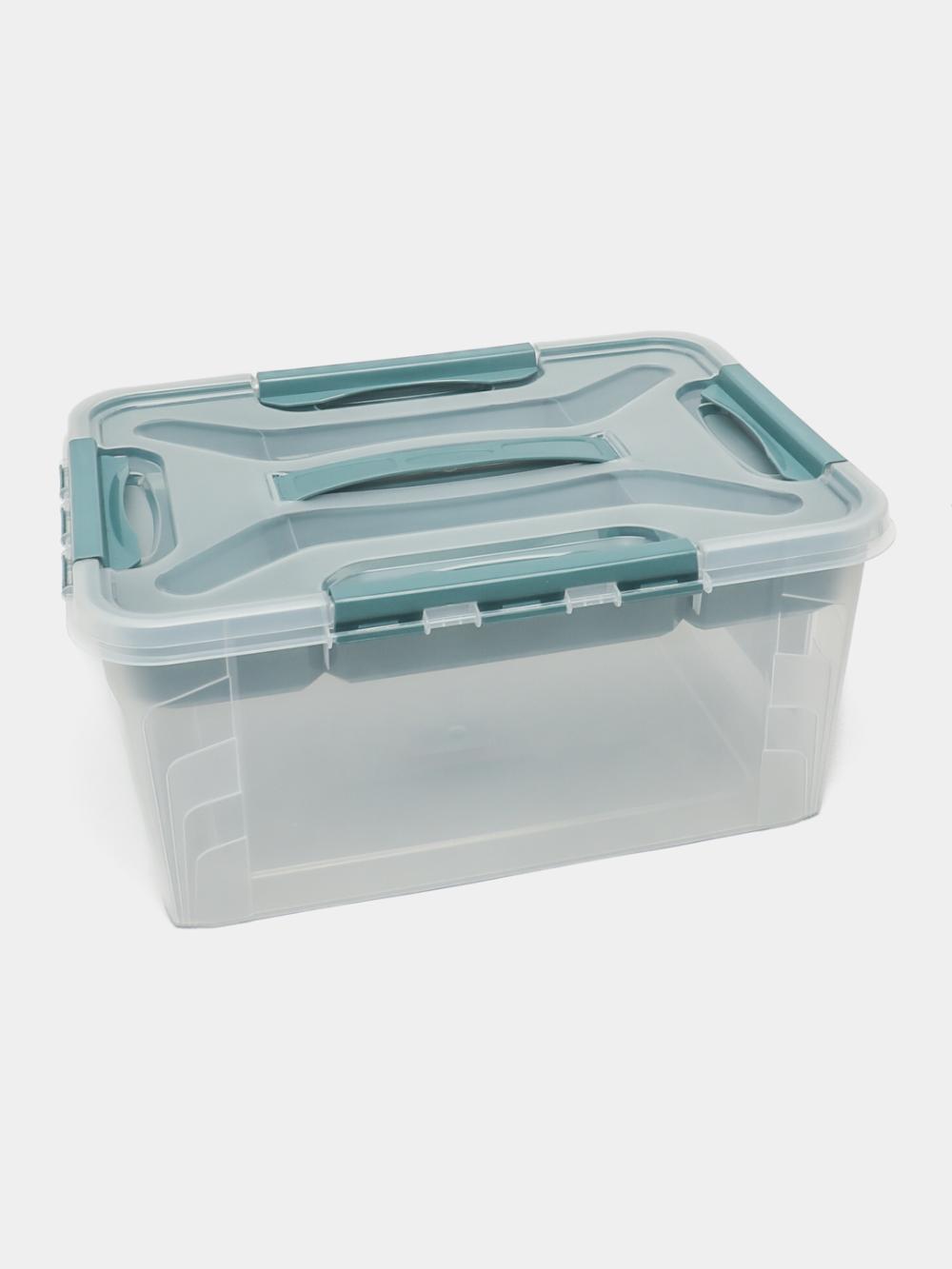 Universal organayzer, quti qulflanadigan bo'linmali Grand Box, 15.3 litr 7