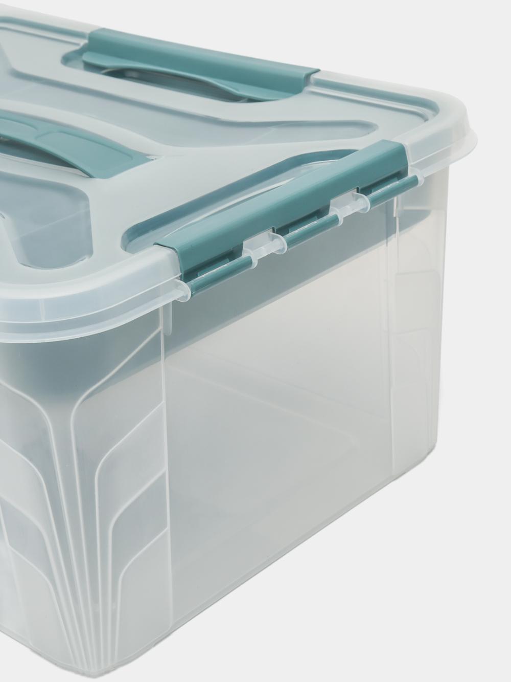Universal organayzer, quti qulflanadigan bo'linmali Grand Box, 15.3 litr 8