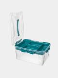 Universal organayzer, quti qulflanadigan bo'linmali Grand Box, 15.3 litr 12