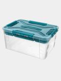 Universal organayzer, quti qulflanadigan bo'linmali Grand Box, 15.3 litr 13