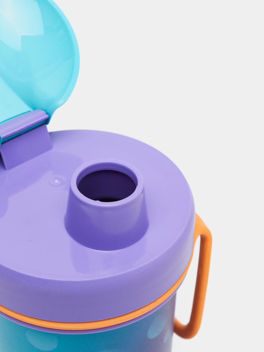 Bolalar uchun suv idishi Plastishka, dekor va halqali, 400 ml 7