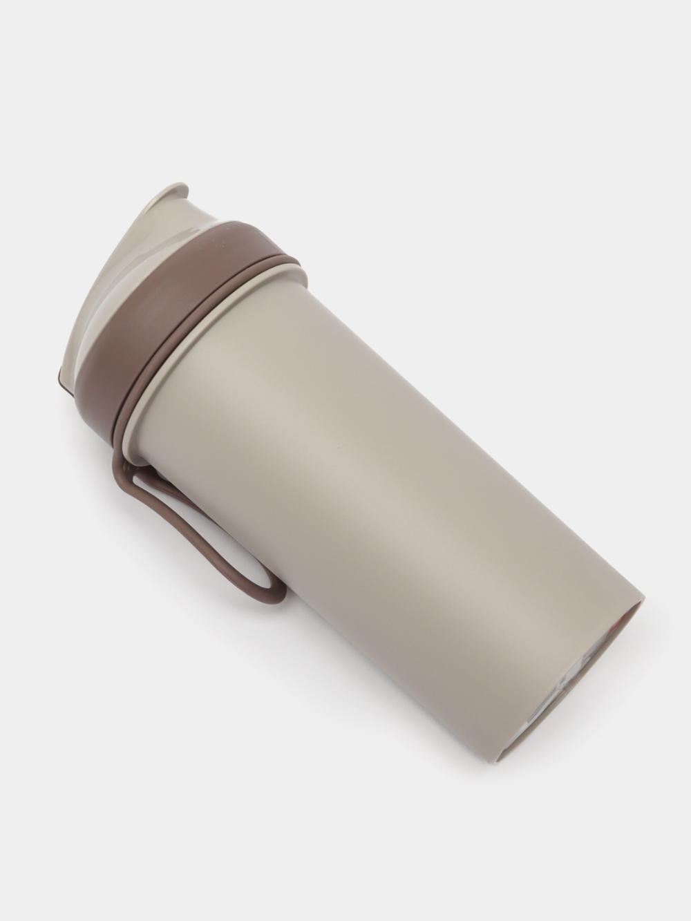 Bolalar uchun suv idishi Plastishka, dekor va halqali, 400 ml 6