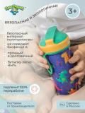 Bolalar uchun suv idishi Plastishka, dekor va halqali, 400 ml 4
