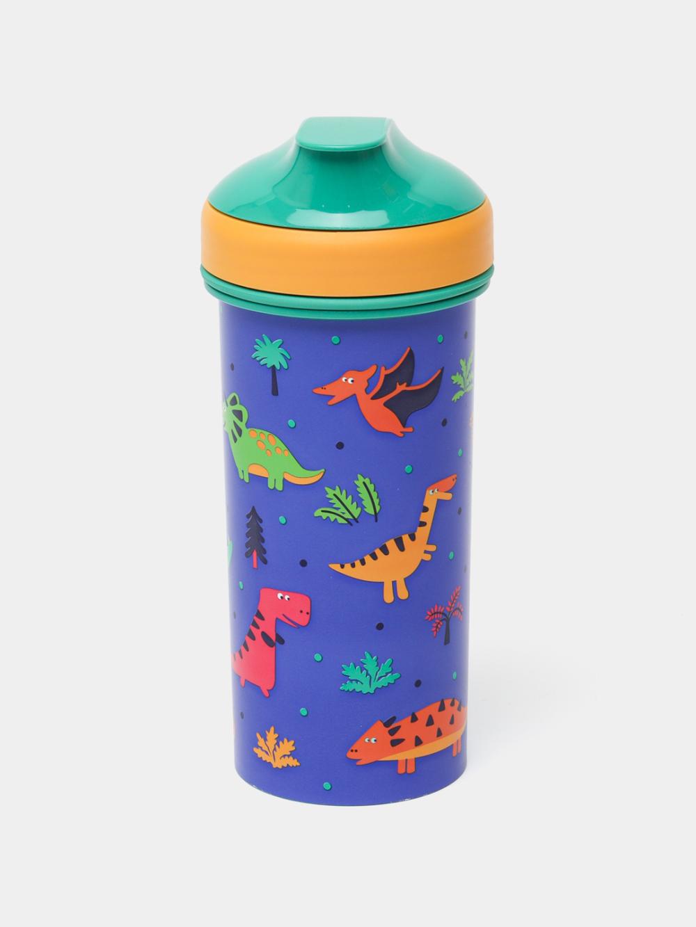 Bolalar uchun suv idishi Plastishka, dekor va halqali, 400 ml 6