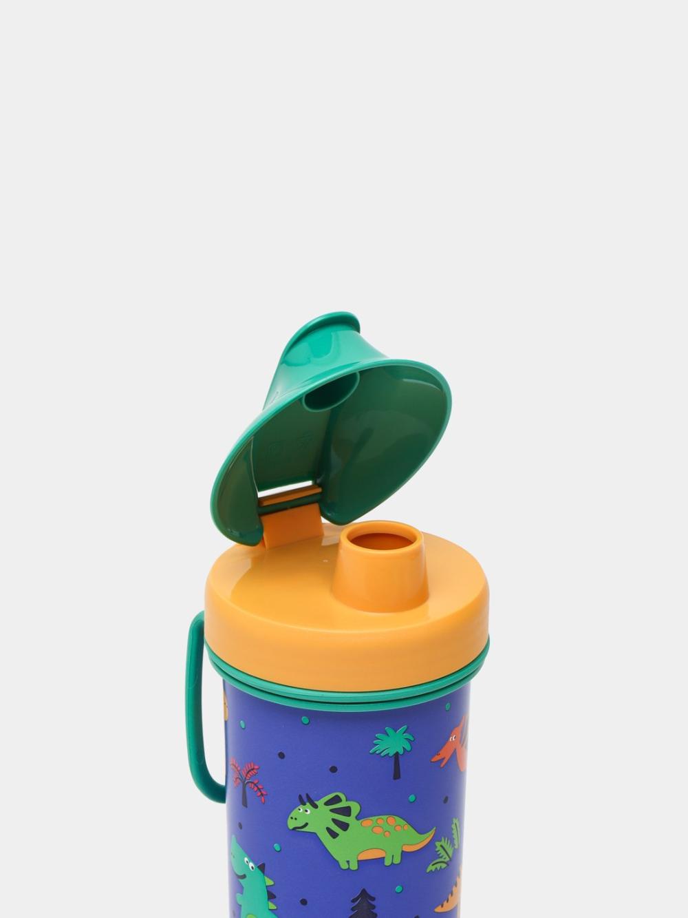 Bolalar uchun suv idishi Plastishka, dekor va halqali, 400 ml 8