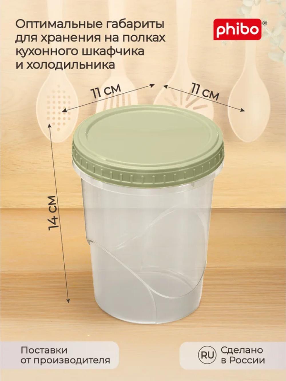 Пластиковые контейнеры, банки с завинчивающейся крышкой разных размеров 2