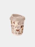 Termal stakan, ikki qoplamli, ichimliklar uchun, 300-400 ml 10