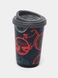 Termal stakan, ikki qoplamli, ichimliklar uchun, 300-400 ml 6