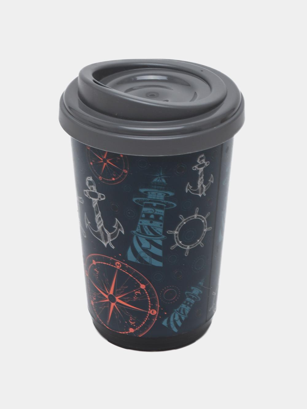 Termal stakan, ikki qoplamli, ichimliklar uchun, 300-400 ml 7