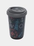 Termal stakan, ikki qoplamli, ichimliklar uchun, 300-400 ml 7