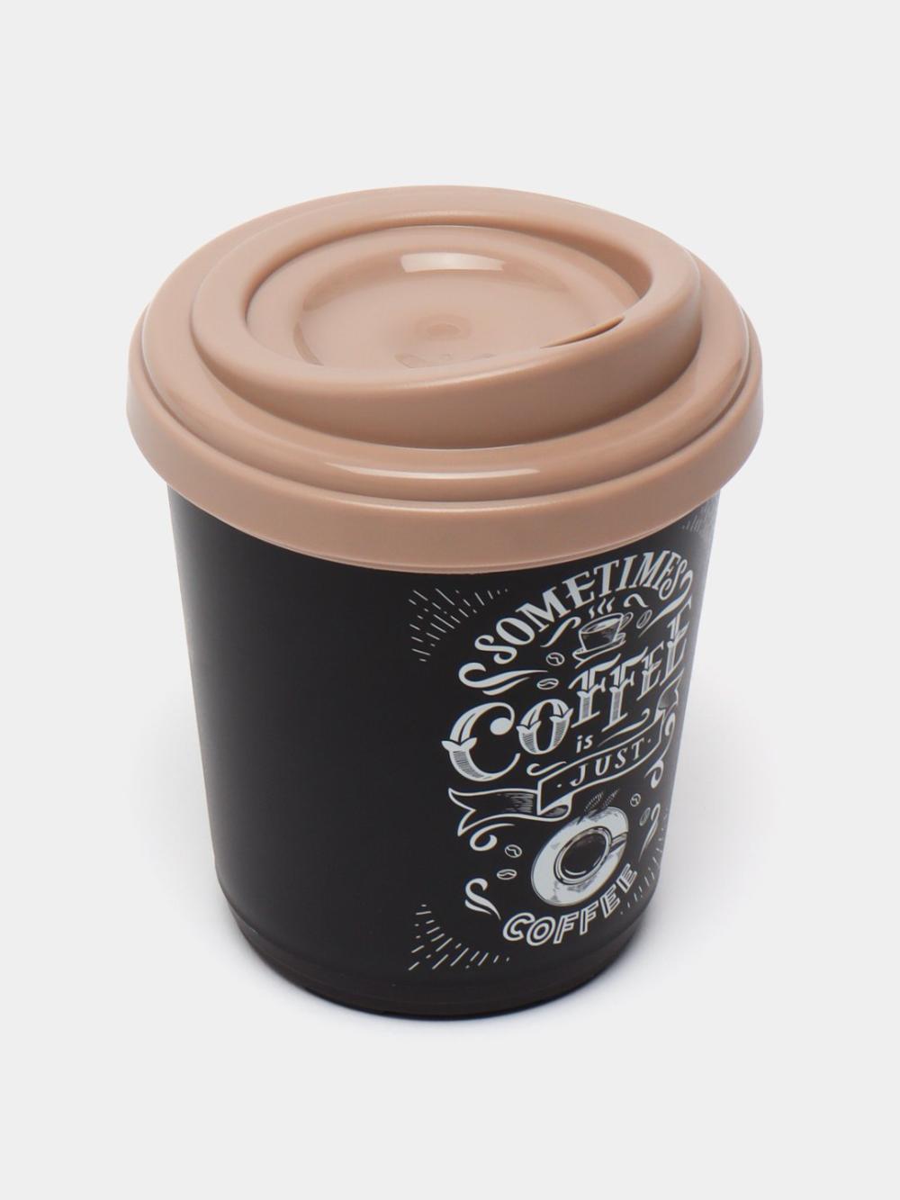 Termal stakan, ikki qoplamli, ichimliklar uchun, 300-400 ml 5