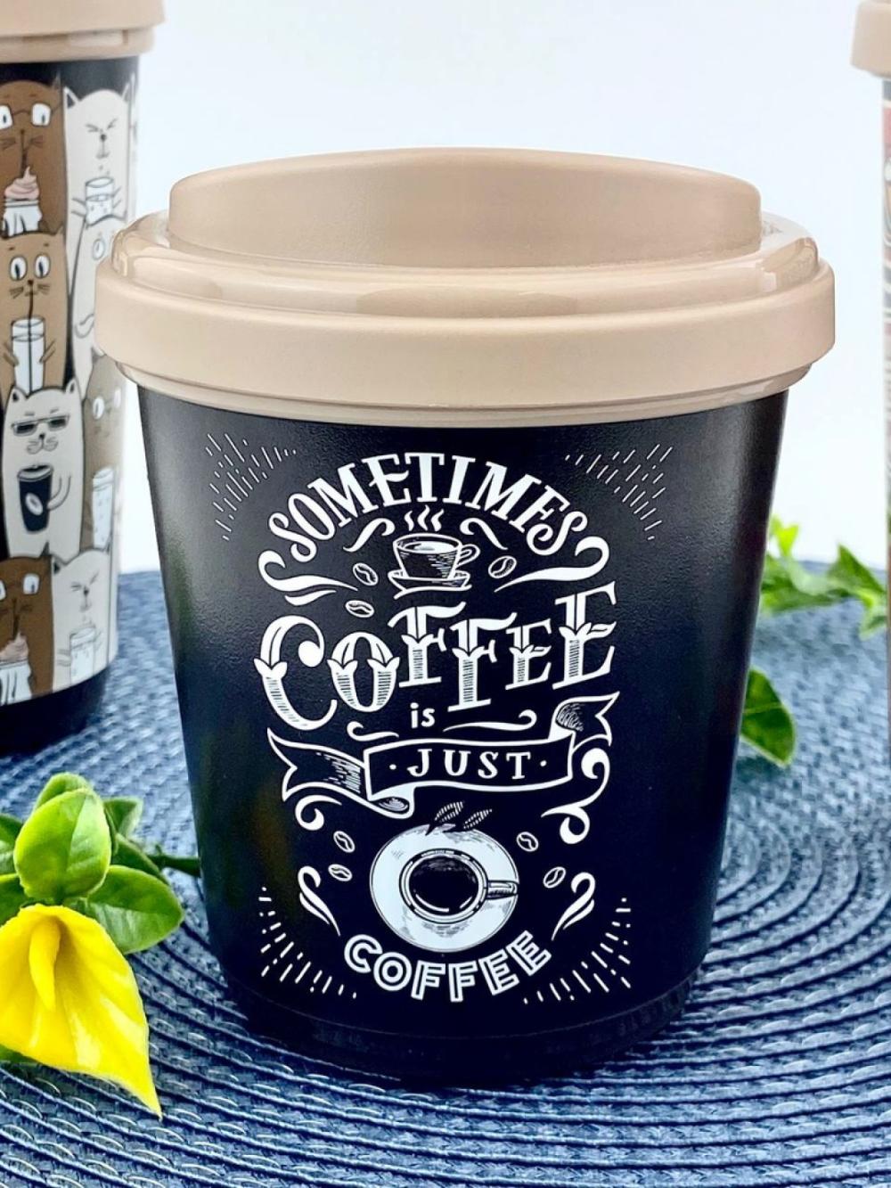 Termal stakan, ikki qoplamli, ichimliklar uchun, 300-400 ml 3