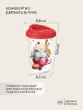 Termal stakan, ikki qoplamli, ichimliklar uchun, 300-400 ml 2