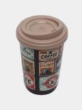 Termal stakan, ikki qoplamli, ichimliklar uchun, 300-400 ml 6