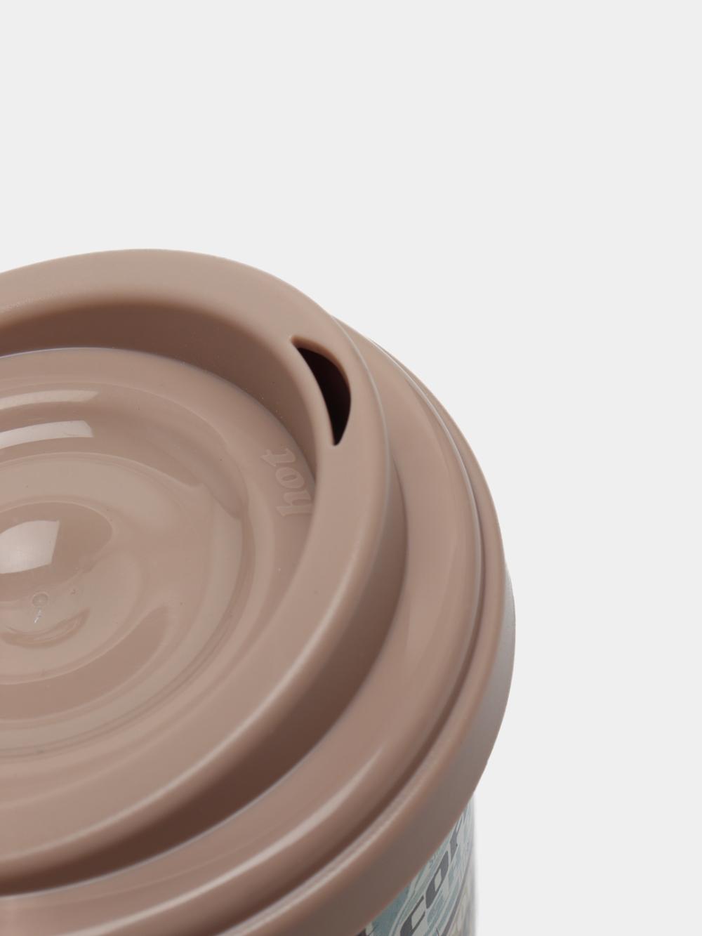 Termal stakan, ikki qoplamli, ichimliklar uchun, 300-400 ml 7