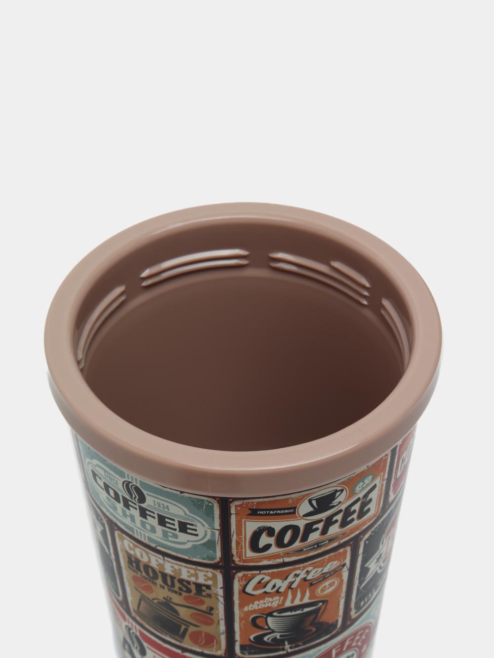 Termal stakan, ikki qoplamli, ichimliklar uchun, 300-400 ml 9