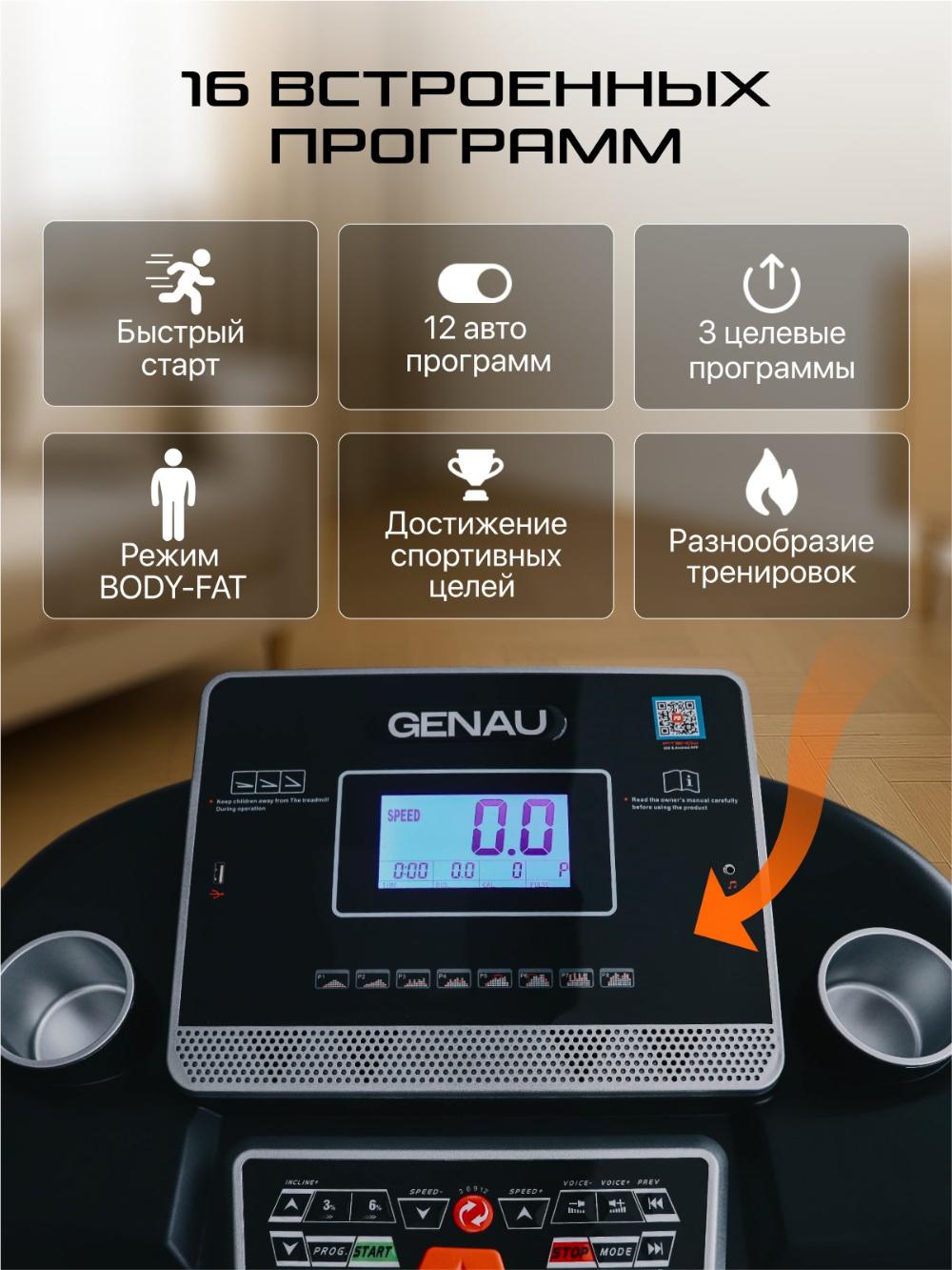 Беговая дорожка Genau Terra TR55S *RT2-09A 11
