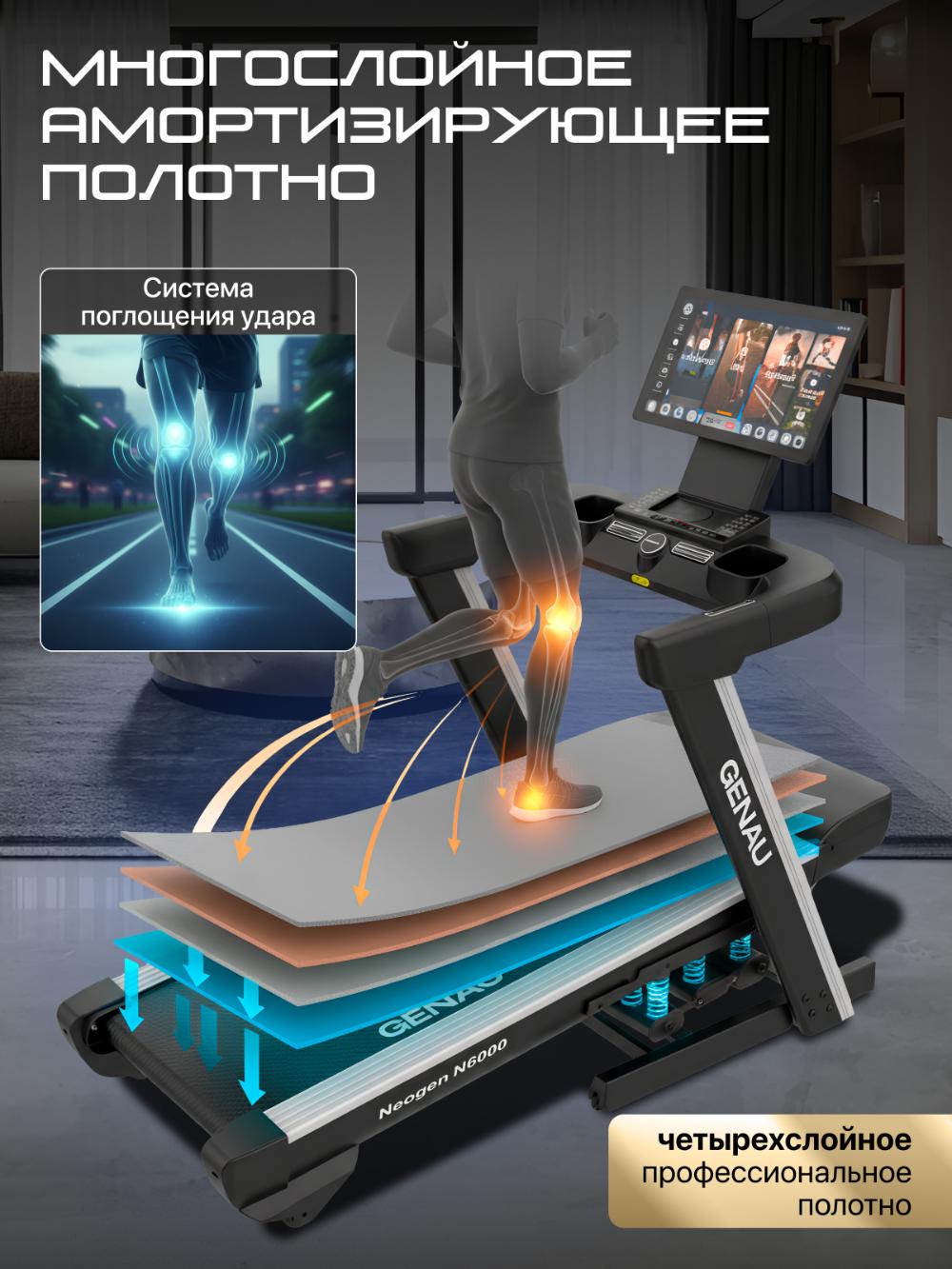 Беговая дорожка GENAU Neogen N6000 *RT3-21A 5