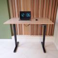 UPSTOL balandligi sozlanishi kompyuter stoli One: ramka qora va sunta stol usti 130х60 SHB2420-D450-B-W130 5