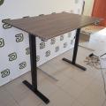 UPSTOL balandligi sozlanishi kompyuter stoli One: ramka qora va sunta stol usti 130х60 SHB2420-D450-B-W130 3