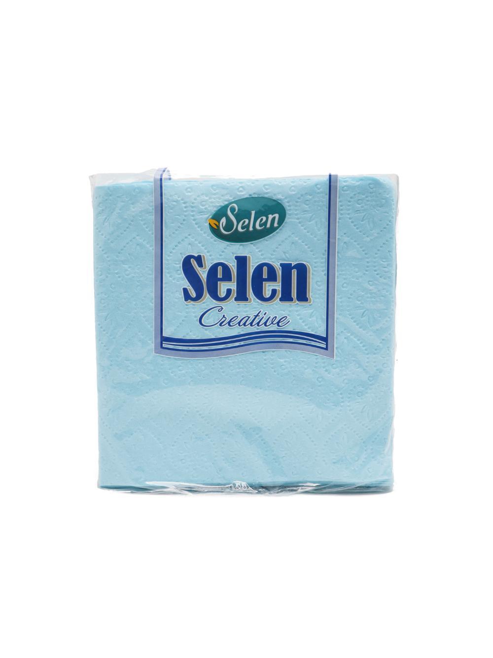 Салфетки Selen, 20 шт, 33×33 см, Минимальный заказ 10 упаковок. Цена указана за 1 упаковку 1
