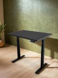 Компьютерный стол Upstol Stand PRO Z650ВAO12065, черная рама, столешница МДФ (эмаль или шпон) 120х65 3