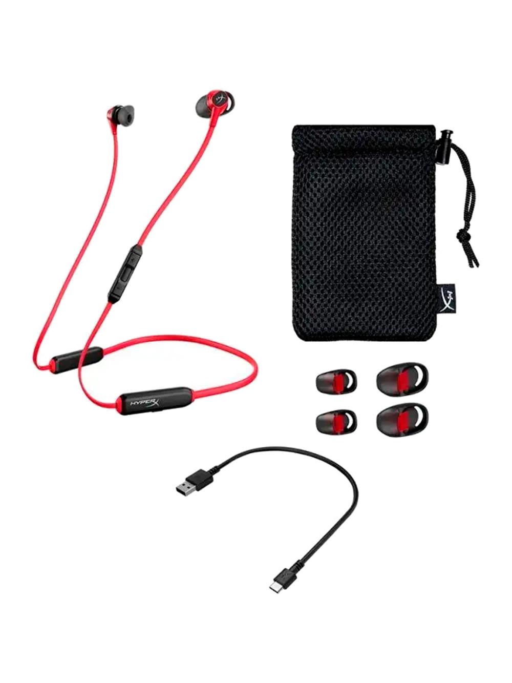 Беспроводные наушники HyperX Cloud Buds (красно-черные) 2