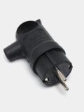 Tutqichli vilka, rezina 2P+PE 1x16A 220-240V, 106-0400-0109 4