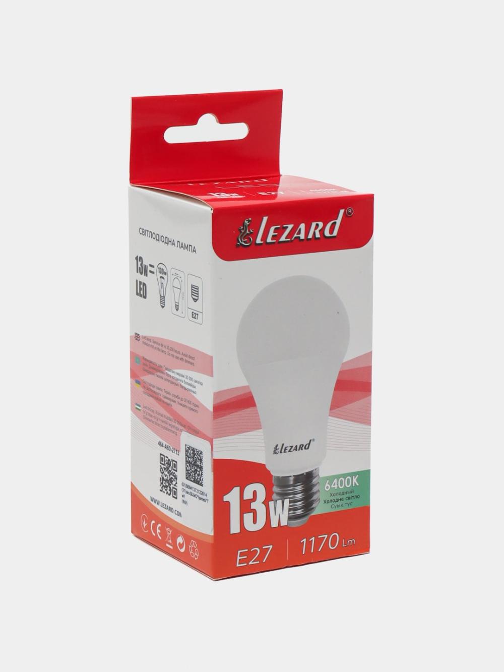 LED chiroq Globe A60, 13W, 6400K E27 1