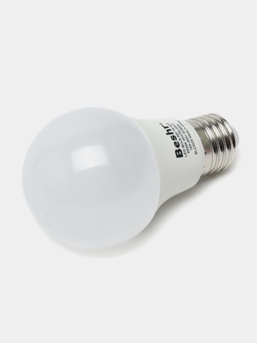 Светодиодная лампочка 7W 6500K- холодный свет, E27 Beshr LED LAMP,энергосберегающая, лампа 5