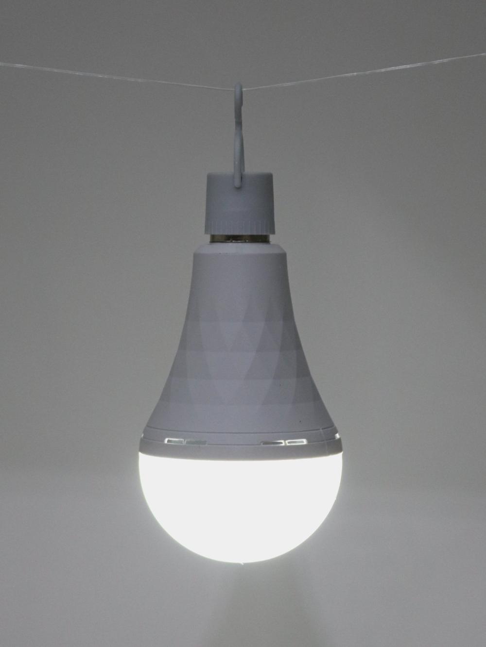 Beshr Led яркая, диодная лампочка, с аккумулятором, 6500К 15 W, работает 3 часа без подзарядки 3