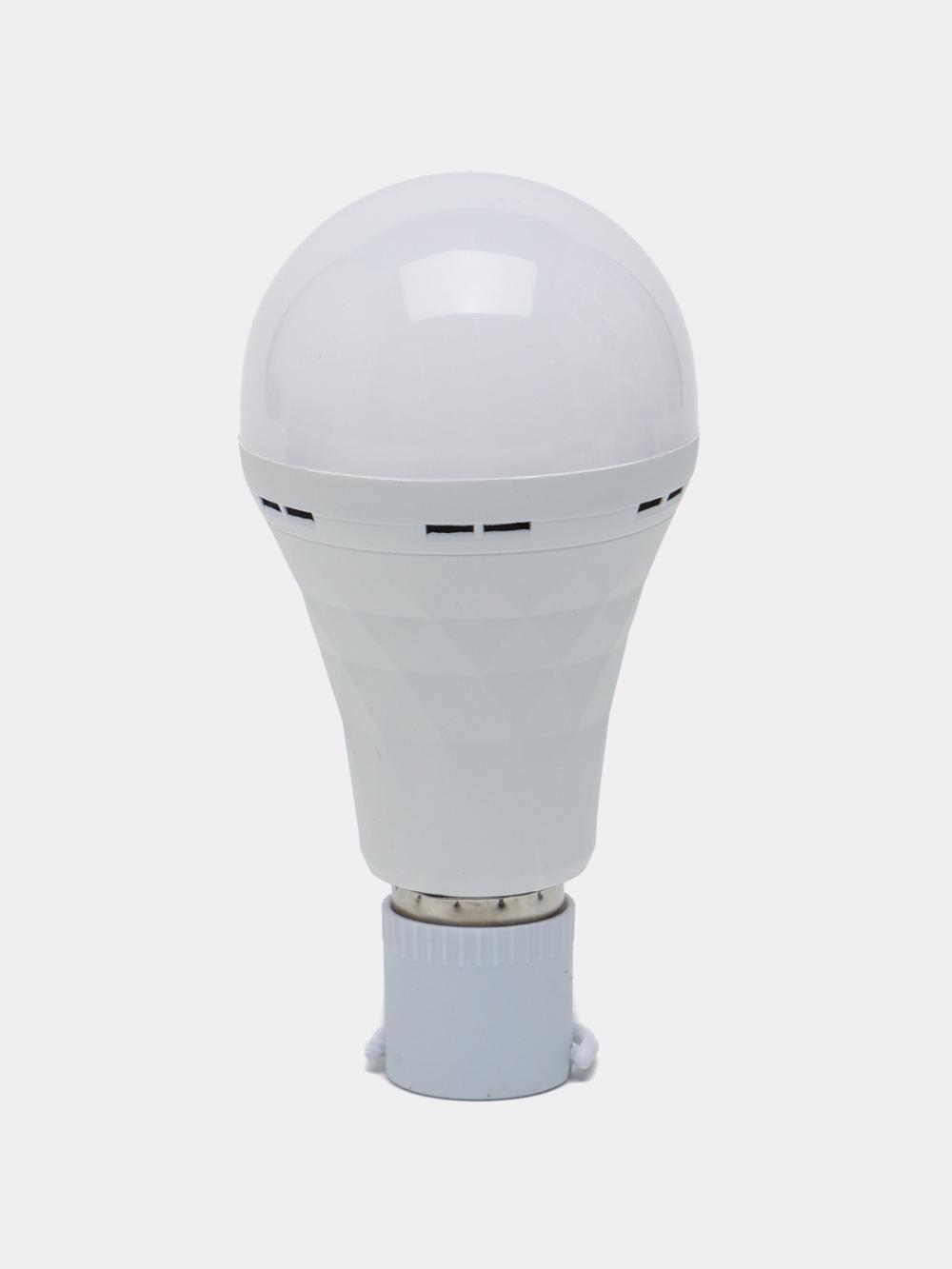 Beshr Led яркая, диодная лампочка, с аккумулятором, 6500К 12 W, работает 3 часа без подзарядки 5