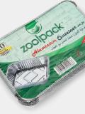 Контейнер алюминиевый с крышкой Zoolpack, 10 шт, 8389 3