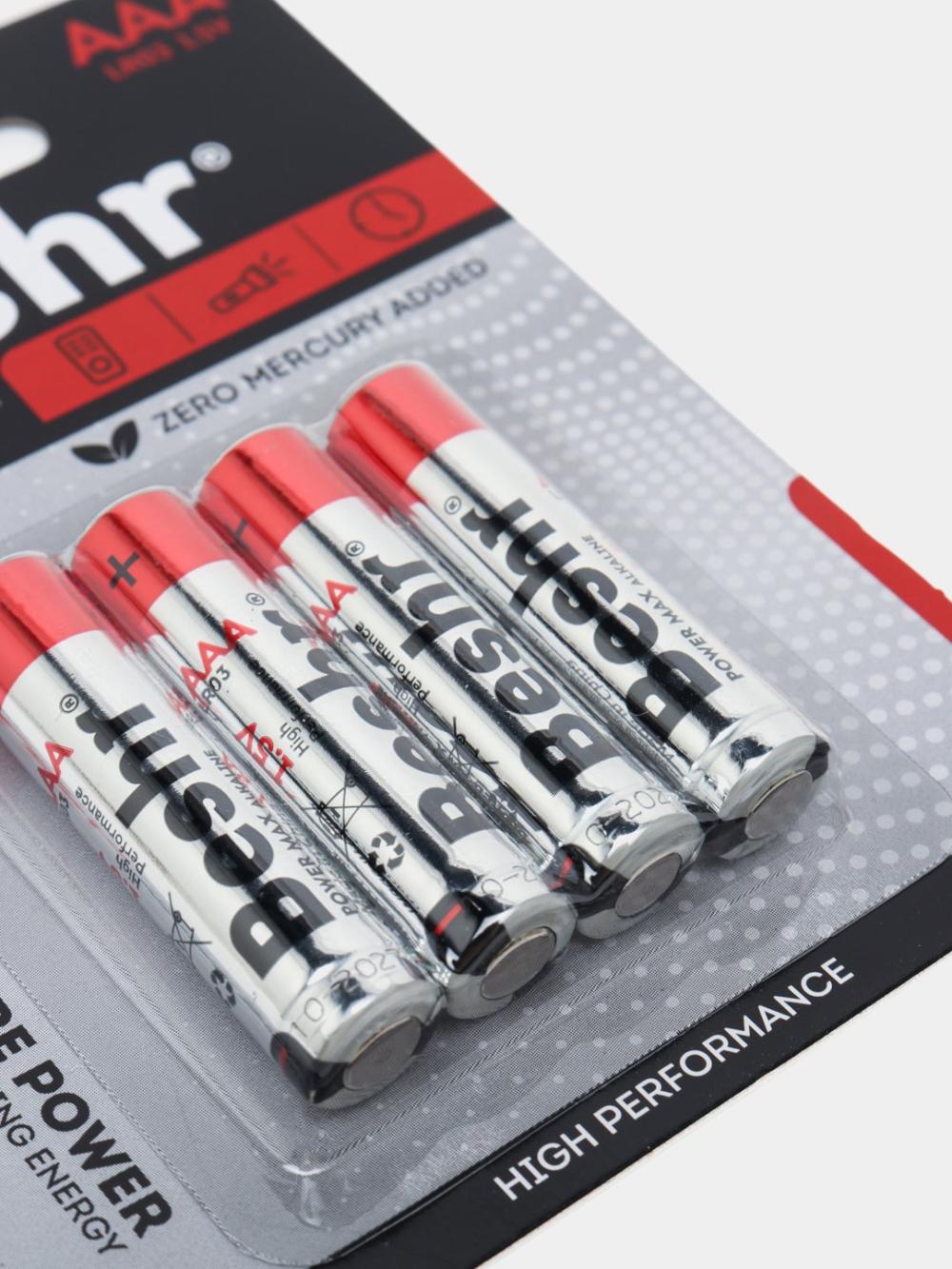 Батарейки POWER MAX ALKALINE 4B AAA 3