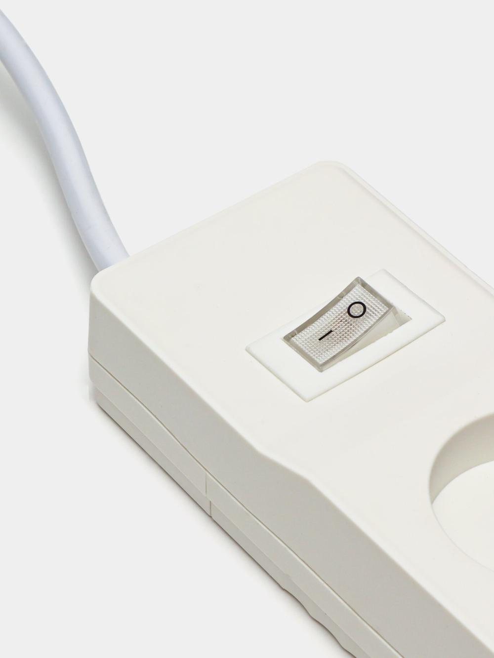 Beshr Удлинитель c USB зазем выкл 3x3м (8903A3) 5