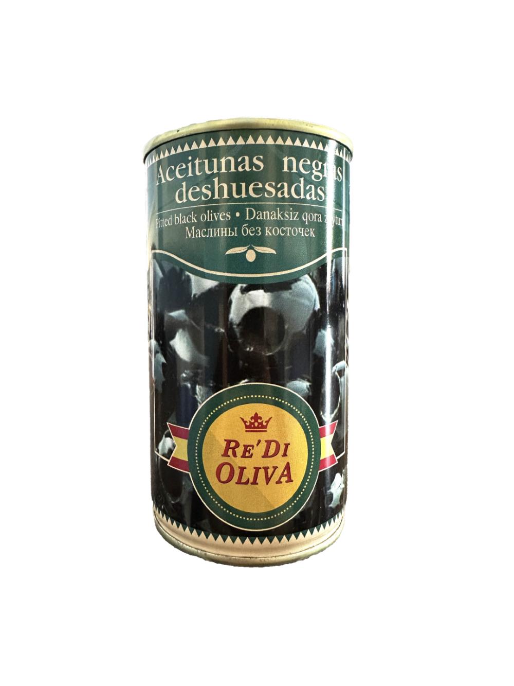 Re’Di Oliva danaksiz qora zaytun 370 gr 1