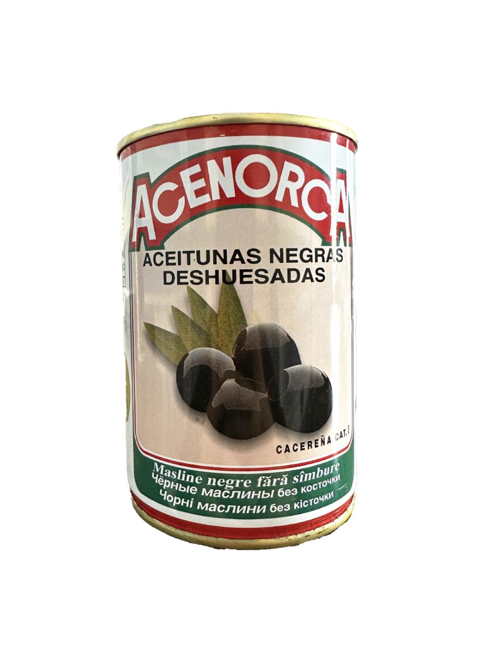 Acenorca danaksiz qora zaytun 425 gr 1